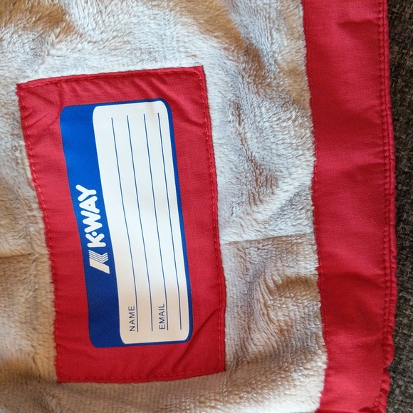 NWT K-Way Lily Micro Ripstop Marmottablue Depth Jacket - Picture 9 of 16